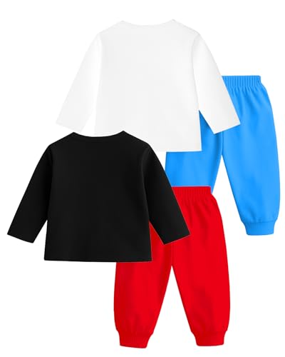 Image of KUCHIPOO Kids Regular Fit Cotton T-Shirts and Pyjamas Set