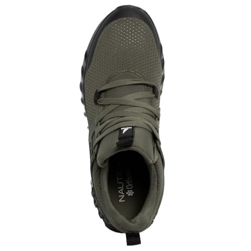 Image of Nautica Men's Casual Fashion Sneakers - Lightweight Lace-Up Athletic Walking Shoes for Gym & Tennis, Comfortable