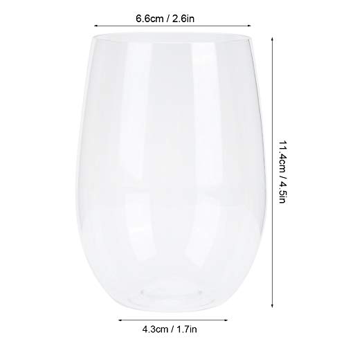Copos de copos de vinho, 4 peças/conjunto de copos de café, copo de vidro térmico com isolamento tér
