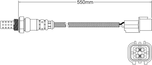 Sensor de Oxígeno Downstream Upstream para Elantra/Veloster/Soul miniatura 5