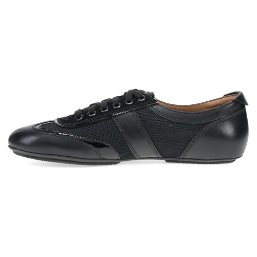 Image of Dansko Milana Slip-On Sneakerina Flats for Women - Sneaker-Inspired Ballet Shoe with Built-in Wedge and Arch Support - Lightweight Rubber Outsole - Leather and Mesh
