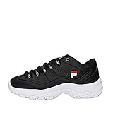  Fila 1010768 Chaussures de Tennis Femme - Noir Blanc - 38 EU