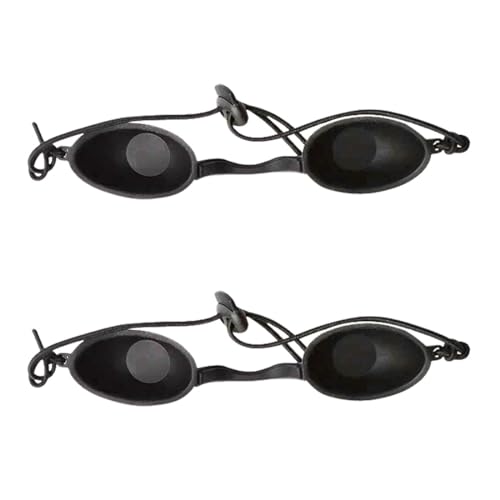 SSRDFU 2 pcs Solarium Gafas Protectoras - Gafas de Protección, Protección UV para Solárium, Gafas...