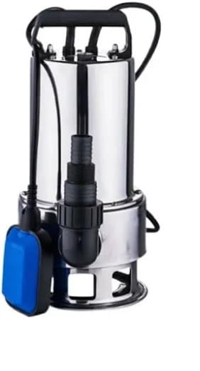 Image of GAUR PUMPS Sewage Pump 1 HP - Stainless Steel Body - Heavy Type - Drainage Pump - Waste Water Pump - 40 Feet Working - 1.5 Inch Delivery