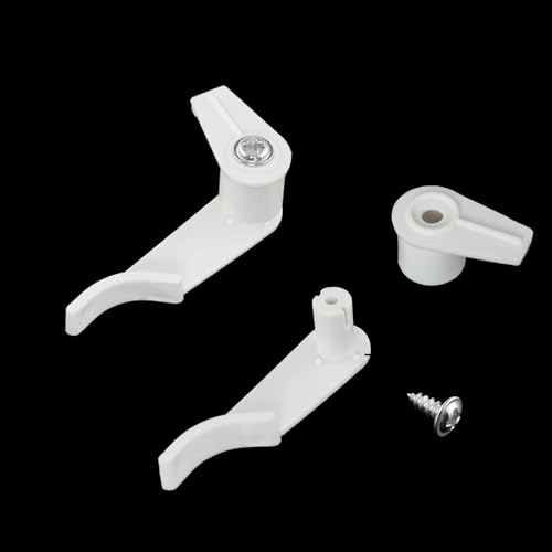 Image of 20PCS White LED Plastic Ceiling Light Fixed Clips Light Mounting Brackets Holder Strip Light Mounting Brackets for Lamp Socket Light Fixture