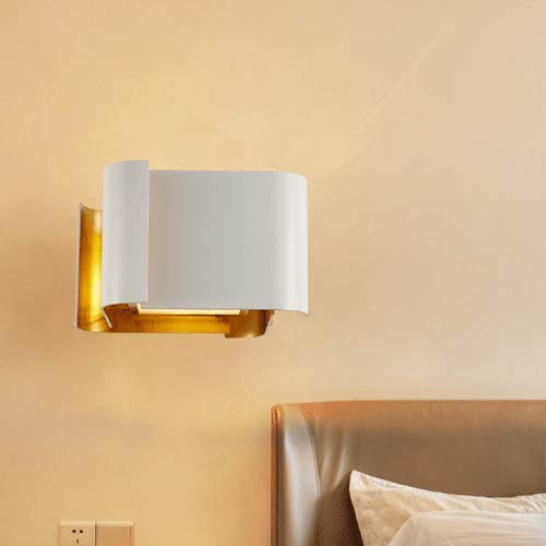 Lampe murale postmoderne en fer forgé avec finitions minimalistes noires - 2