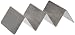 Winco TCHS-23 2-3 Compartments Stainless Steel Taco Holder