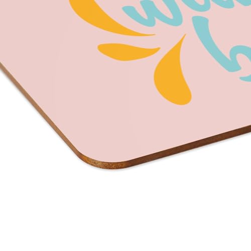 Sets de table en liège isolant et lavable grand format pour vaisselle - 4