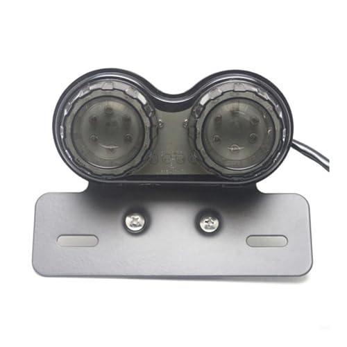 Feu arrière LED moto 12V avec réflecteur grand angle - 3