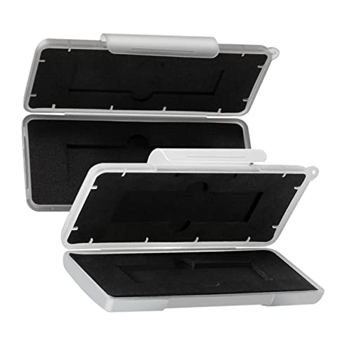 LAPYAPPE 2pcs Shockproof Hard Drive Case Ssd Carrying Box -Lost Design Enclosure for Storage of Hard Drives