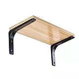 Juangfia 棚受け金具 L字 ステンレス製 ブラケット 耐荷重20KG 2本入