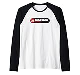 Photo Gallery emblema logo boise - boise idaho maglia con maniche raglan Photo Gallery emblema logo boise - boise idaho maglia con maniche raglan