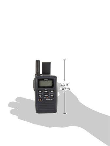 ALINCO 特定小電力トランシーバー DJ-CH202S(ショートアンテナ) ブラック