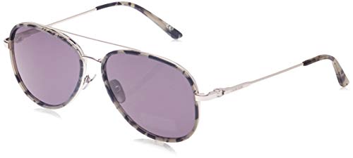 Calvin Klein Metal Sunglasses Smoke Tortoise