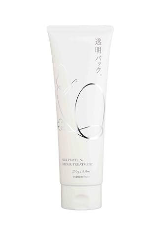 アデランス 透明パック。 ヘアトリートメント ヘアパック フローラルの香り 洗い流す トリートメント ケラチン シルク プロテイン パサつき うねり ダメージ 集中補修 まとまり つや エイジングケア 250gの商品画像（Amazon）