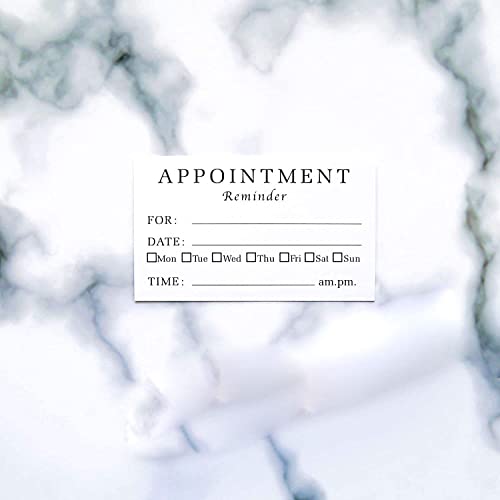 Rxbc2011 Appointment Reminder Cards (Pack Of 100) For Dentist Therapist Doctor Hair Salon Pack Of 100 #TOP6