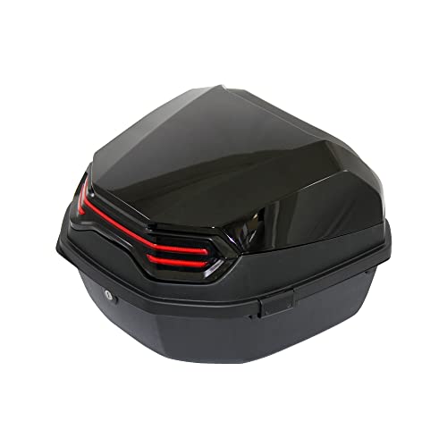 バイク用 リアボックス リーベン トップケース 40L 軽量 防水 防塵...