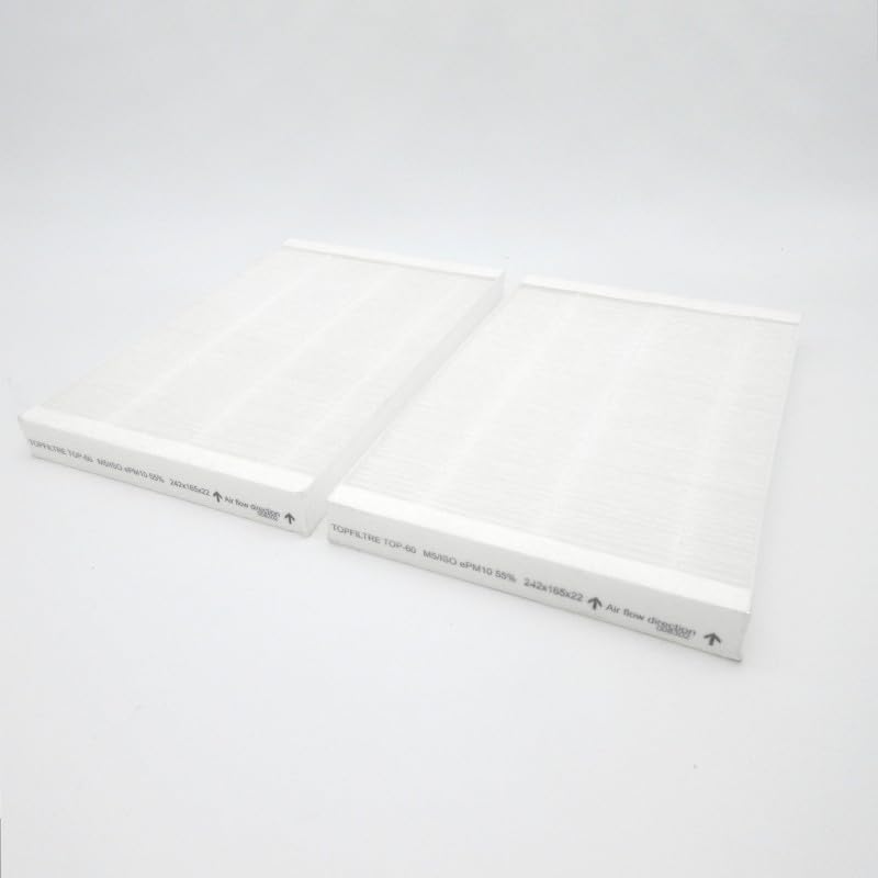2 filtres M5 pour VMC ATLANTIC Duolix twin/box/collectif