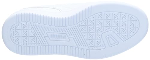 PUMA Caven Sneaker, White Silver Black, 11.5 US Unisex Little Kid4