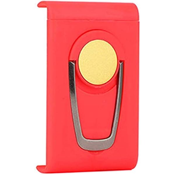 Uniwersalny regulowany uchwyt na telefon komórkowy obrotowy magnetyczny przyssawka Desktop Home Auto Handy stojak - czerwony