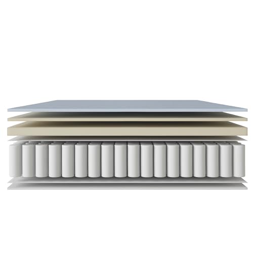 Image of Classic Brands Mercer Cool Gel Memory Foam and Innerspring Hybrid 12-Inch Pillow Top Mattress | Mattress in a Box, Twin XL