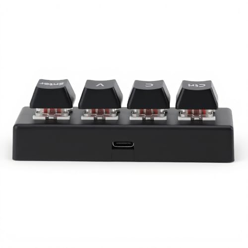 Teclado Gamer Fabateroes3cfgqip-11 USB 4 Teclas