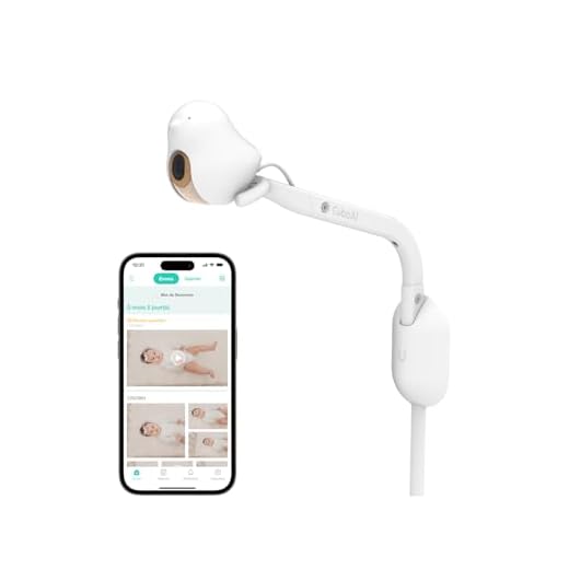 CuboAi Smart Baby Monitor 3 with Wall Mount, 2.5K QHD Night Vision WiFi Camera, 2-Way Audio, Temperature & Humidity Sensor, Cry Detection, Sleep Safety Alerts for Covered Face, App Control