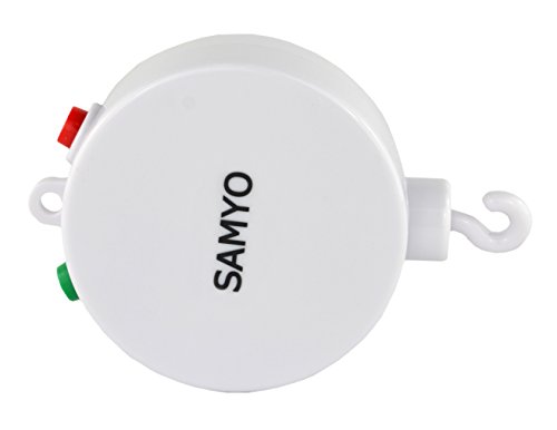 Samyo Baby Crib Baby Bedding Battery-Operated Musical Mobile Plays Twelve Tunes (Without Arm) Sy-M01 #TOP2