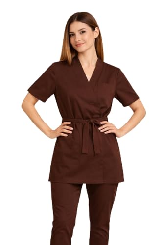 FASHION DIVISA IALSPCOMPB COMPLETO KIMONO E PANTALONE PER ESTETISTA E