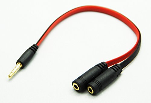 Amazon.co.jp: オーディオ 変換 ケーブル 3.5mm3極の音声とマイクを3.5