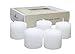 D'light Online Unscented Votive Candles - for Birthdays, Baby Shower, Home Decoration and Weddings (White, 10 Hour - Set of 12)