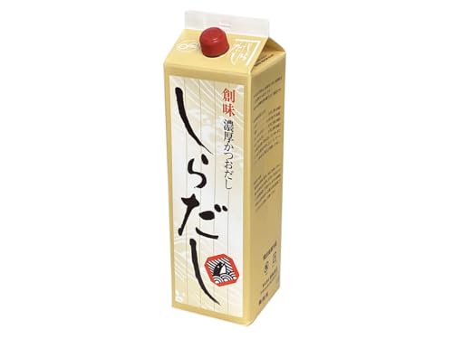 創味 濃厚かつおだし しらだし 1.8L 業務用 和風 調味料 白だし