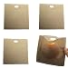 PrintDIY - Sacchetti riutilizzabili per tostapane, antiaderenti e Resistenti al Calore, 4 Pezzi