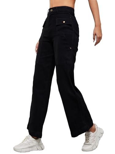 Image of Dolce Crudo High Rise Wide Leg Jeans for Women