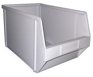Kabi PB19 Plastic Storage Box/Parts Bin - Grey