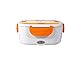 Produktbild Sanclean Electric Lunch Box Lebensmittelheizung, Tourismus tragbare Lebensmittelheizung 2 in 1,Auto, Haus,Büro-220V / 12V 40W, Abnehmbarer tragbarer Edelstahl-Lebensmittelwärmer mit 1,5 l Löffel