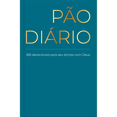 Devocional Pão Diário - Letra grande ― Azul - Devocional diário: ...