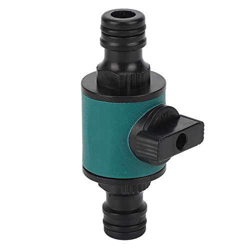 AYNEFY 4 Connettori e Adattatore per Tubo Flessibile a Doppia Testa con Valvola a Sfera da Giardino per Irrigazione