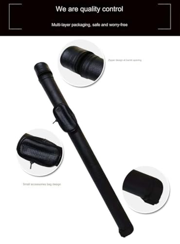 Taco de billar de fibra de carbono y madera dura 2 piezas miniatura 3