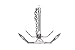 Fish Fighter Boat Anchor - 26 LB | Galvanized Breakaway River Boat Anchor | Columbia River Edition
