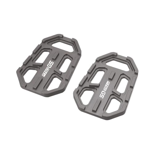 Plaque pied moto antidérapante pour éviter les glissements sur F750GS et R1200GS