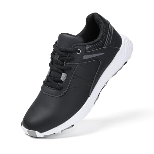 WOLFWAY Spikeless Waterproof Golf Shoe