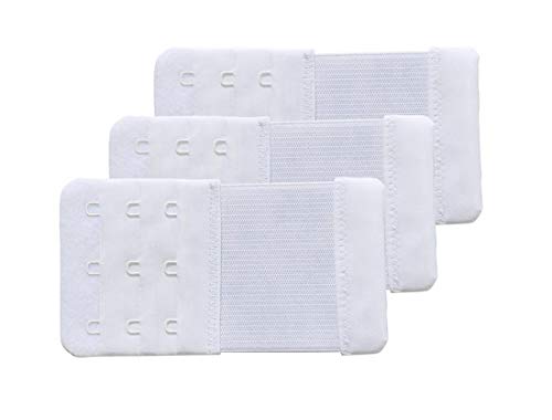 Image of SAMGU Women's Bra Extenders 3 Hook Elastic Stretchy Bra Extension Strap