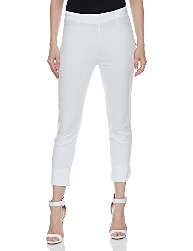 Image of BIBA Viscose Solid Regular Casual Pants