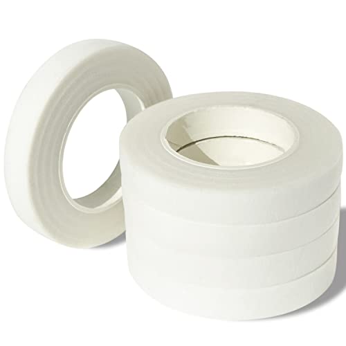 Letjolt Floral Tape Paper Craft Tape for Bouquet Flowers Wrapping and Crafts Making Party Decorations DIY Craft,White
