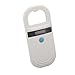 Rechargeable Pet Microchip Scanner with Dual Frequency Reading, USB Interface, Portable Animal Tag Reader for Dogs and Cats (White)