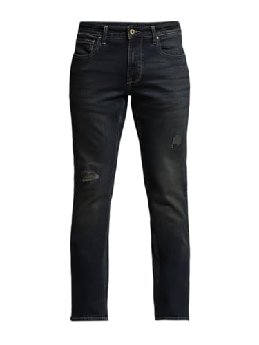 Image of JACK & JONES Men's Regular Fit Jeans | Low Rise | Jeans for Men