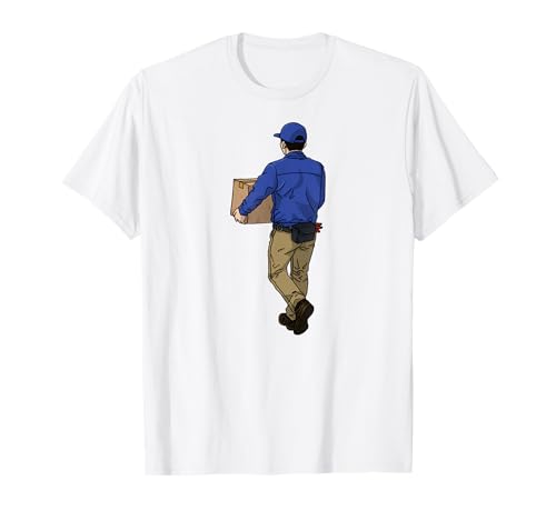 【配達員】配送業者 感謝 お礼 父の日 母の日 勤労感謝の日 記念日還暦 お祝い 面白い ギフト Tシャツのサムネイル