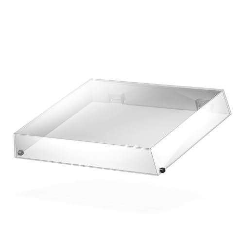 Image of Replacement Turntable Dust Cover for Audio-Technica AT-LP120 and LP120X, Acrylic Record Player Dust Cover for LP120XBT Turntable, Made of 3mm Acrylic Material