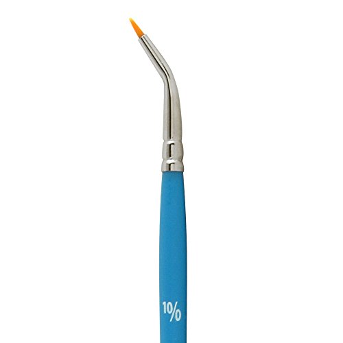 Image of Princeton 10011482 3750TS-10 /0 Select Artiste Spot Detailer Angle Paint brush, Synthetic